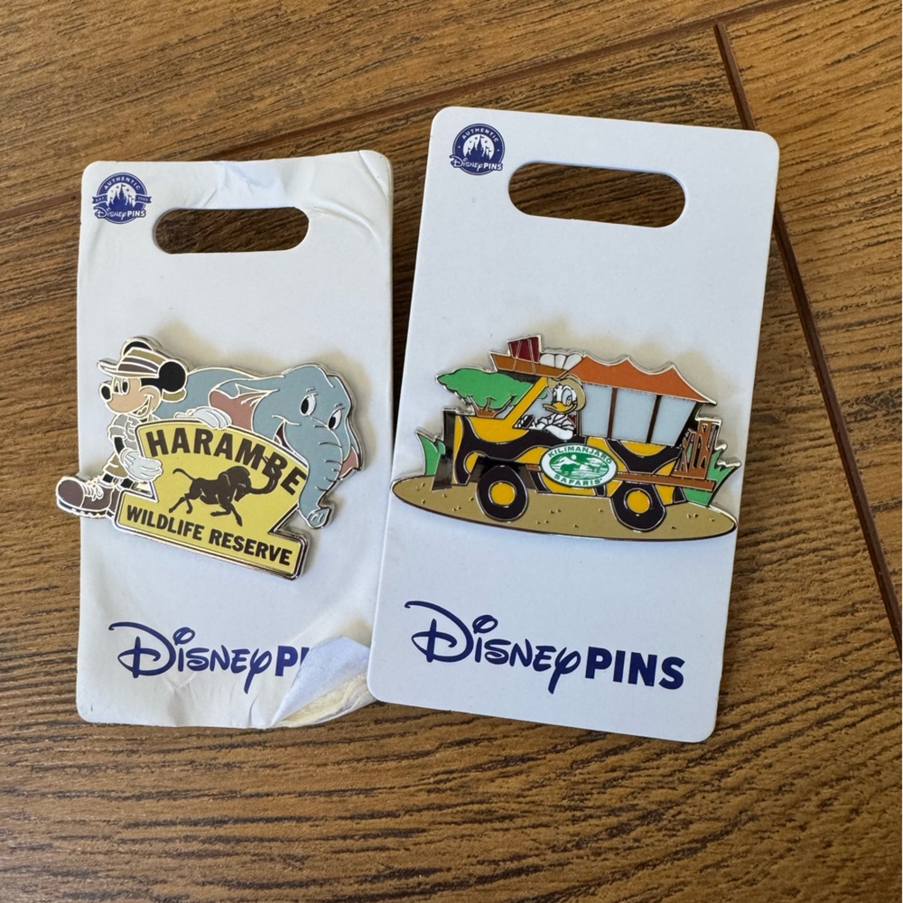Disney Pins - Animal Kingdom - Harambe Wildlife Reserve, Kilimanjaro Safari